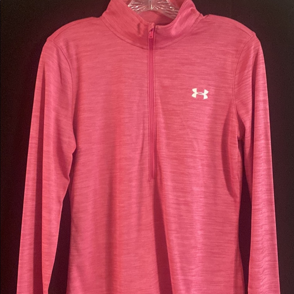 Under Armour Breast Cancer logo 3/4 Zip